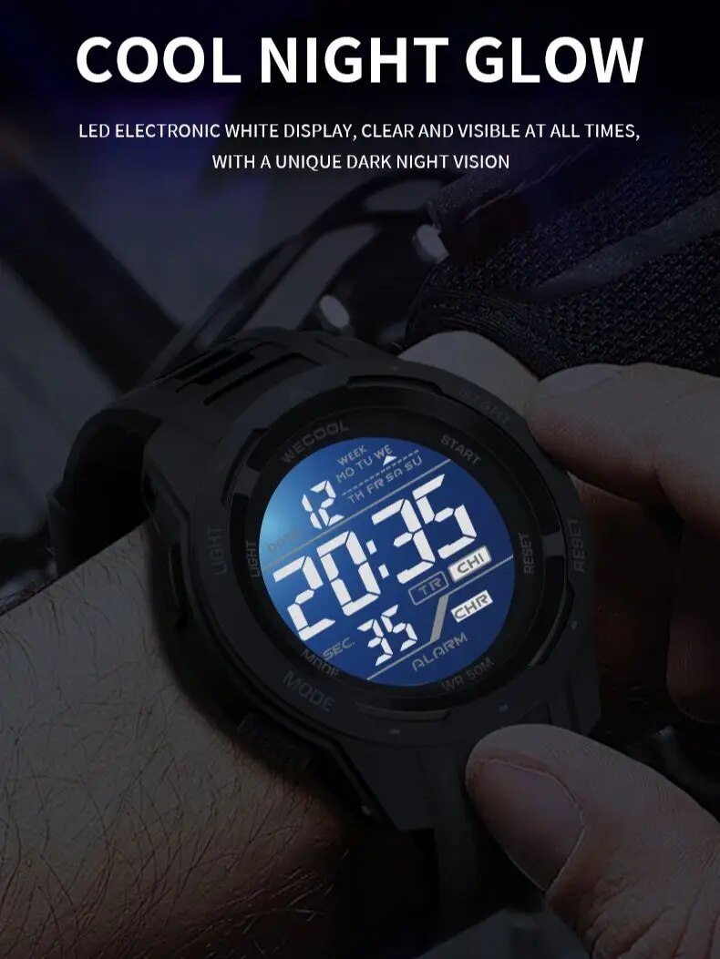 WECOOL Brand Sport Digital 50M - Tide Watch Surf 리뷰 및 가격