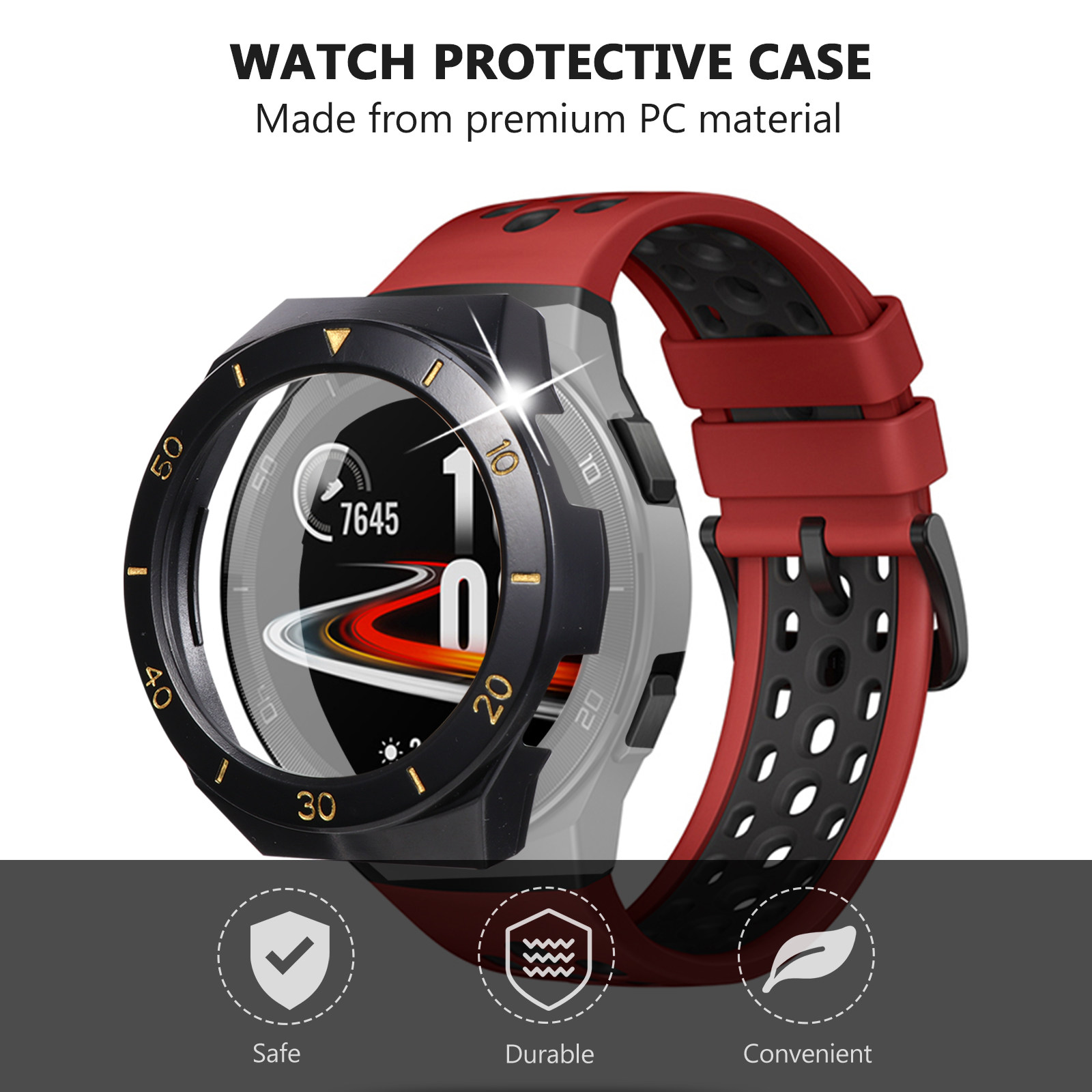 1Pcs Exquisite Pc Watch Protec - Smartwatch Watch Huawei 리뷰 및 가격