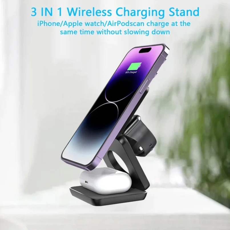 3 in 1 Foldable Magnetic Wirel - Smartwatch Apple Watch 리뷰 및 가격