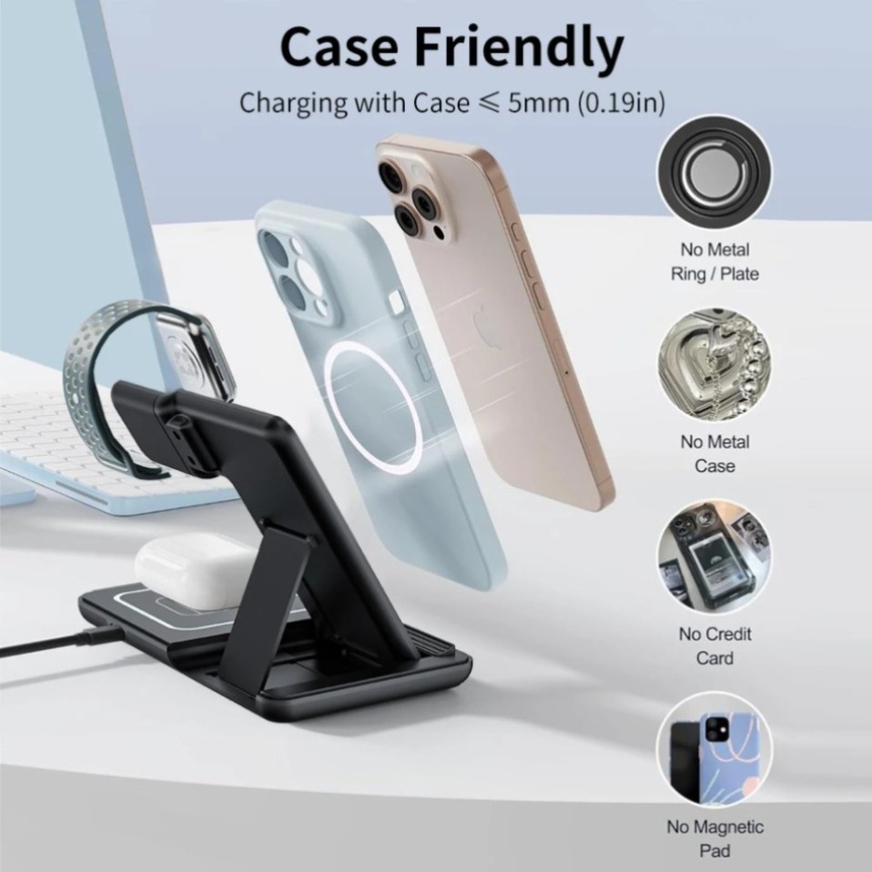 Night LED Light 3 In 1 Wireles - Smartwatch Apple Watch 리뷰 및 가격