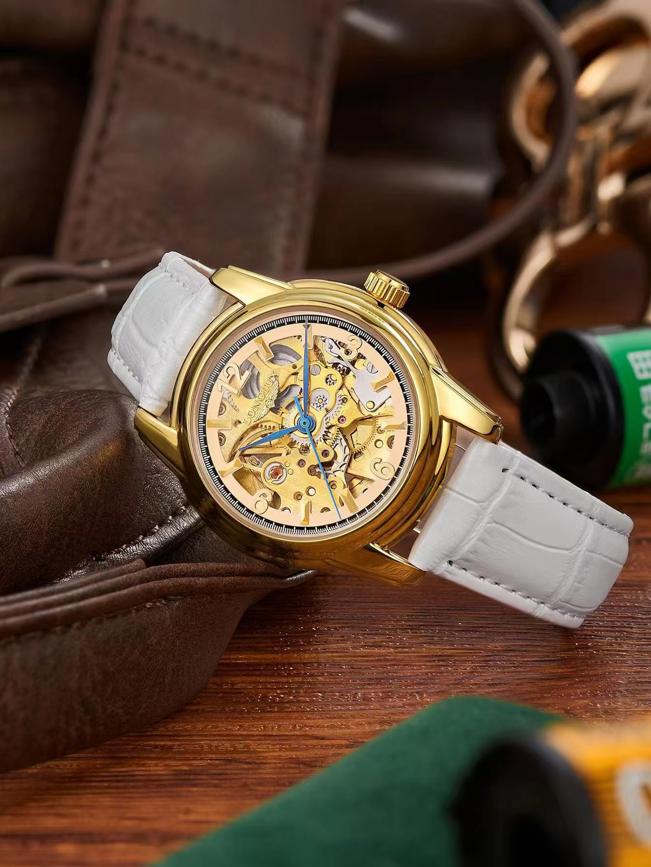 Women automatic watch fashion  - Skeleton Mechanical Watch 리뷰 및 가격