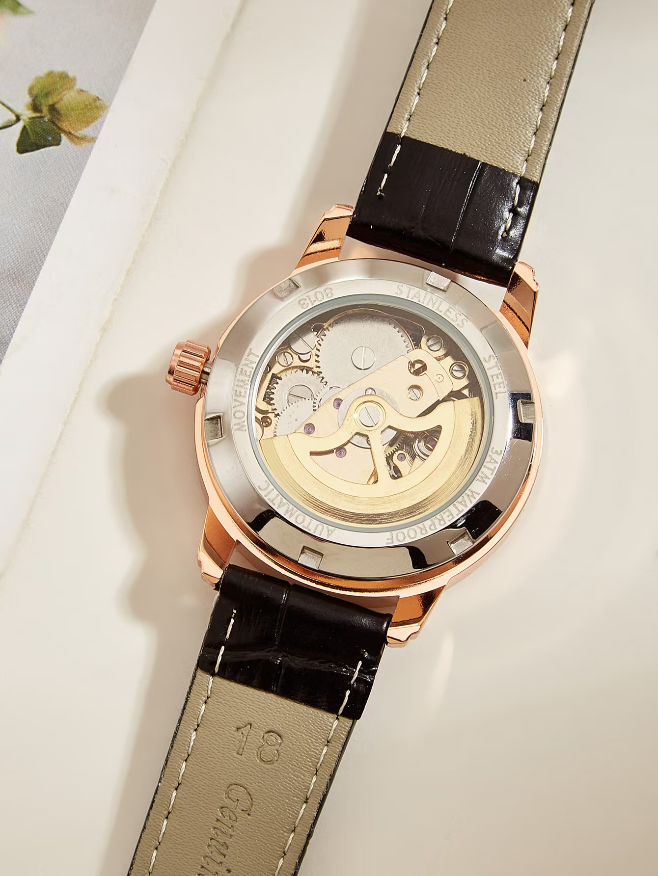Women automatic watch fashion  - Skeleton Mechanical Watch 리뷰 및 가격
