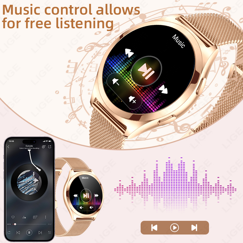 LIGE Luxury Smart Watch For Wo - Smartwatch Watches Gift For Women 리뷰 및 가격