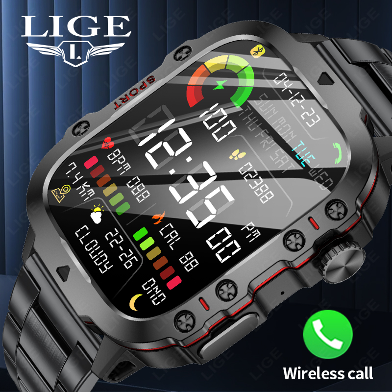 LIGE Outdoor Men's Sports Smar - Smartwatch Watches Gift For Women 리뷰 및 가격