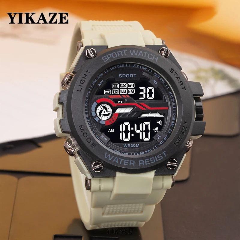 YIKAZE Men's Sports Watch Wate - Tide Watch Surf 리뷰 및 가격