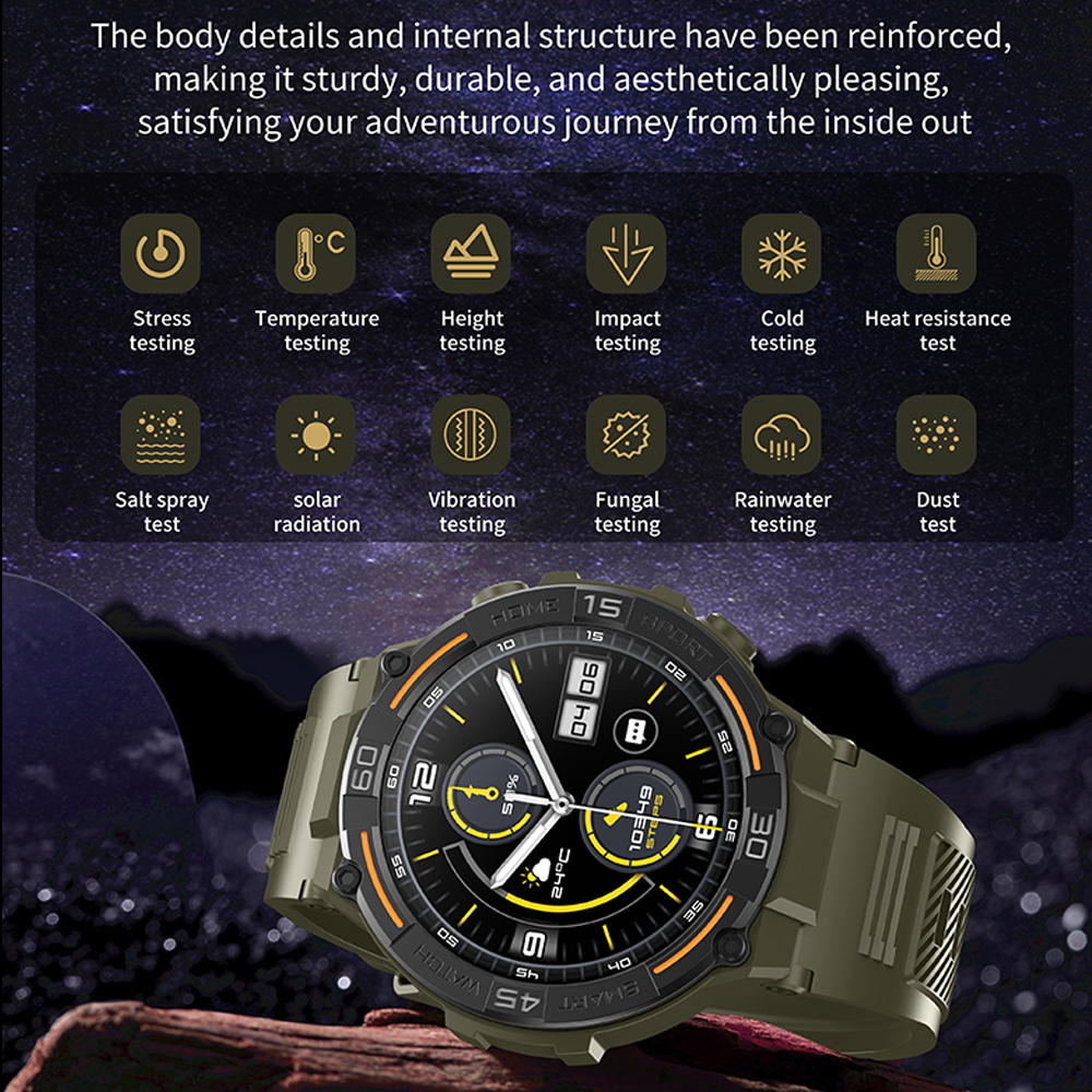 2026 New Military Outdoor Smar - Smartwatch Military Watches For Men 리뷰 및 가격