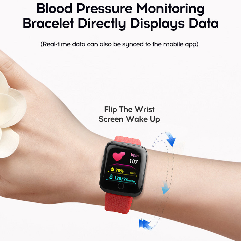 116plus Smart Watch Men Women  - Smartwatch Square Watches For Men 리뷰 및 가격