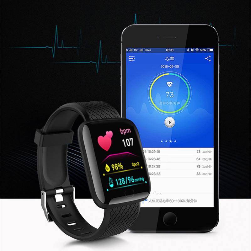 116plus Smart Watch Men Women  - Smartwatch Square Watches For Men 리뷰 및 가격