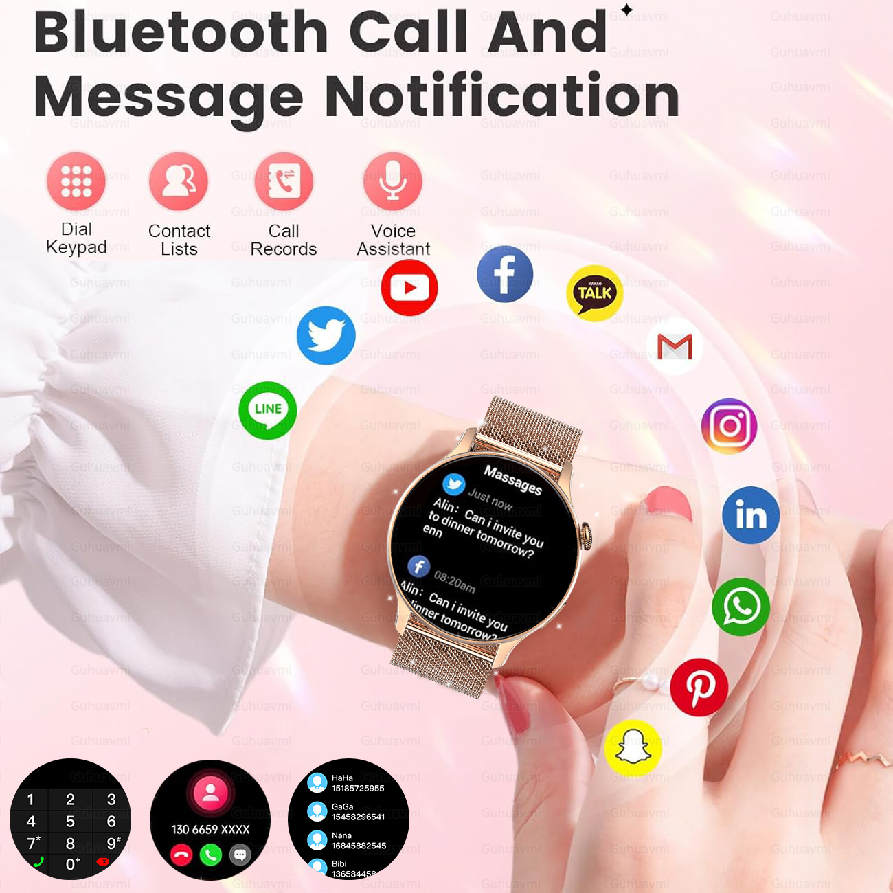 2026New Smart Watch Women Cust - Smartwatch Watches Gift For Women 리뷰 및 가격