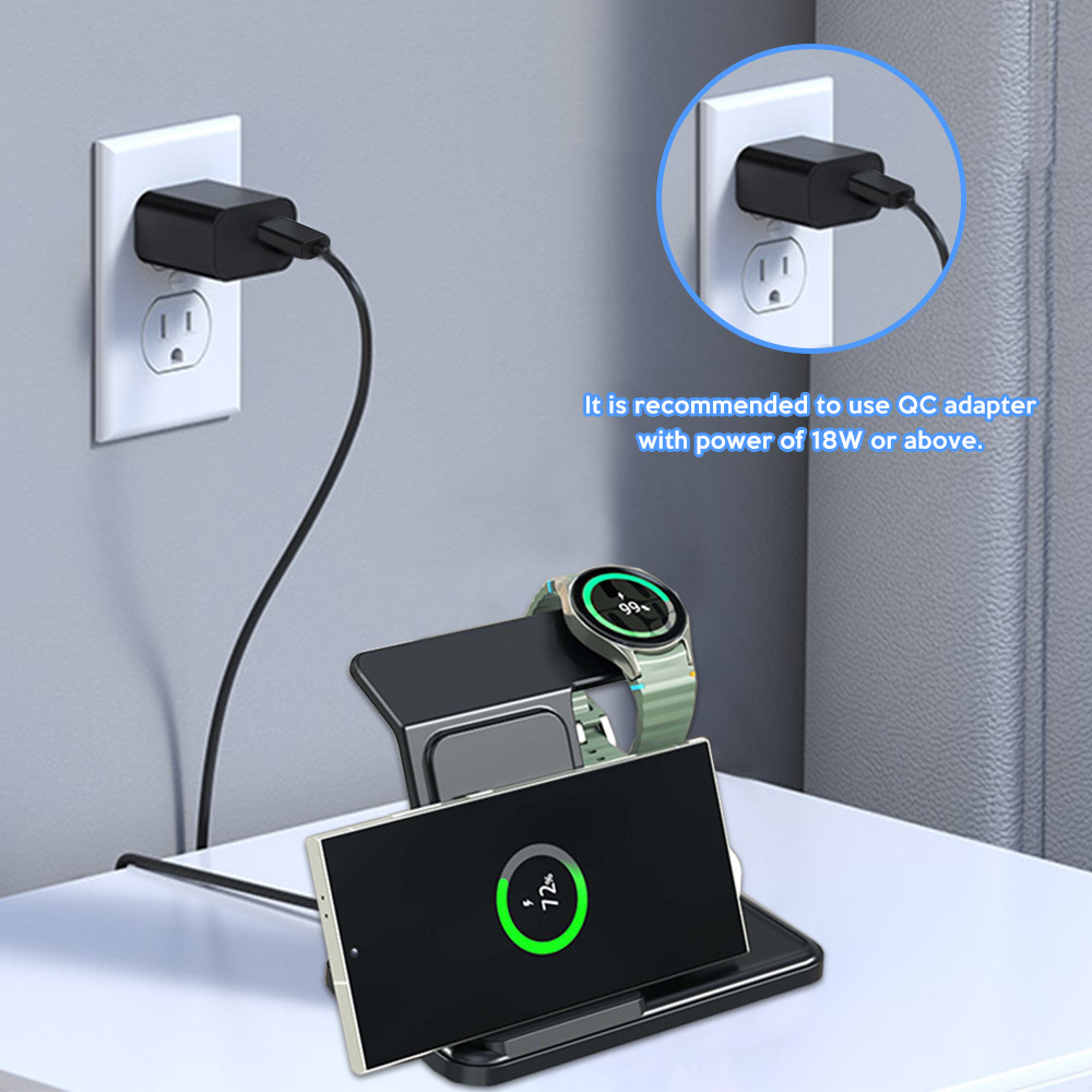3 in 1 Wireless Charger Stand  - Smartwatch Apple Watch 리뷰 및 가격