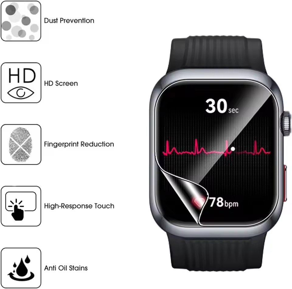 3pcs TPU Hydrogel Films for Hu - Smartwatch Watch Huawei 리뷰 및 가격