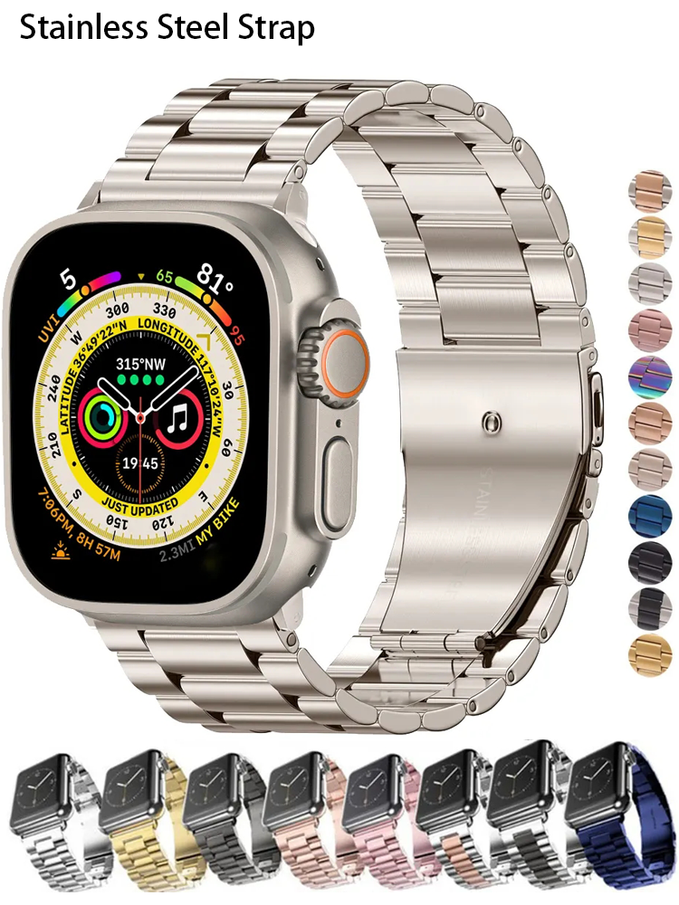 Metal strap For Apple watch Ul - Smartwatch Apple Watches For Men 리뷰 및 가격