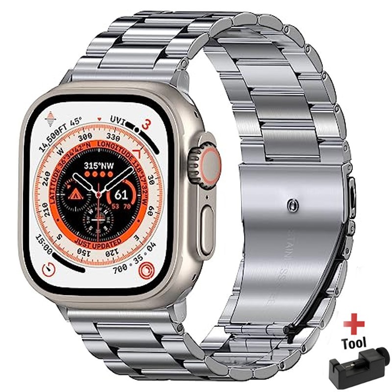Metal strap For Apple watch Ul - Smartwatch Apple Watches For Men 리뷰 및 가격
