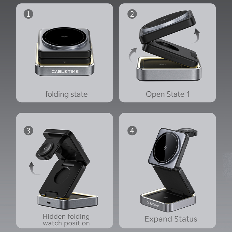 CABLETIME Foldable Magnetic 3  - Iwatch Smartwatch 리뷰 및 가격