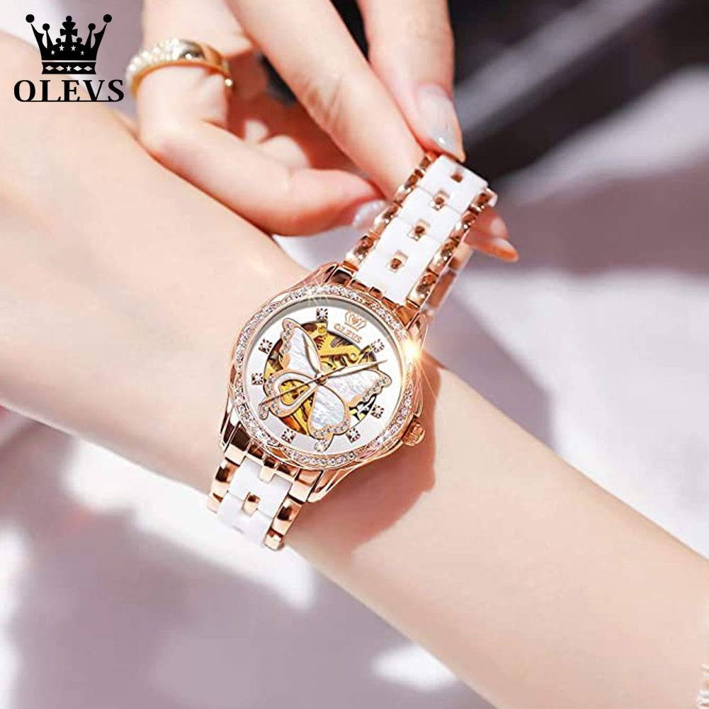 OLEVS Women's Automatic Watche - Skeleton Mechanical Watch 리뷰 및 가격